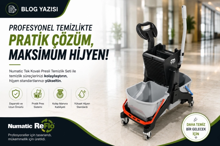 Pırıl Pırıl Zeminler, Mutlu Çalışanlar - MidMop MMB1616 İşinizi Nasıl Kolaylaştırıyor